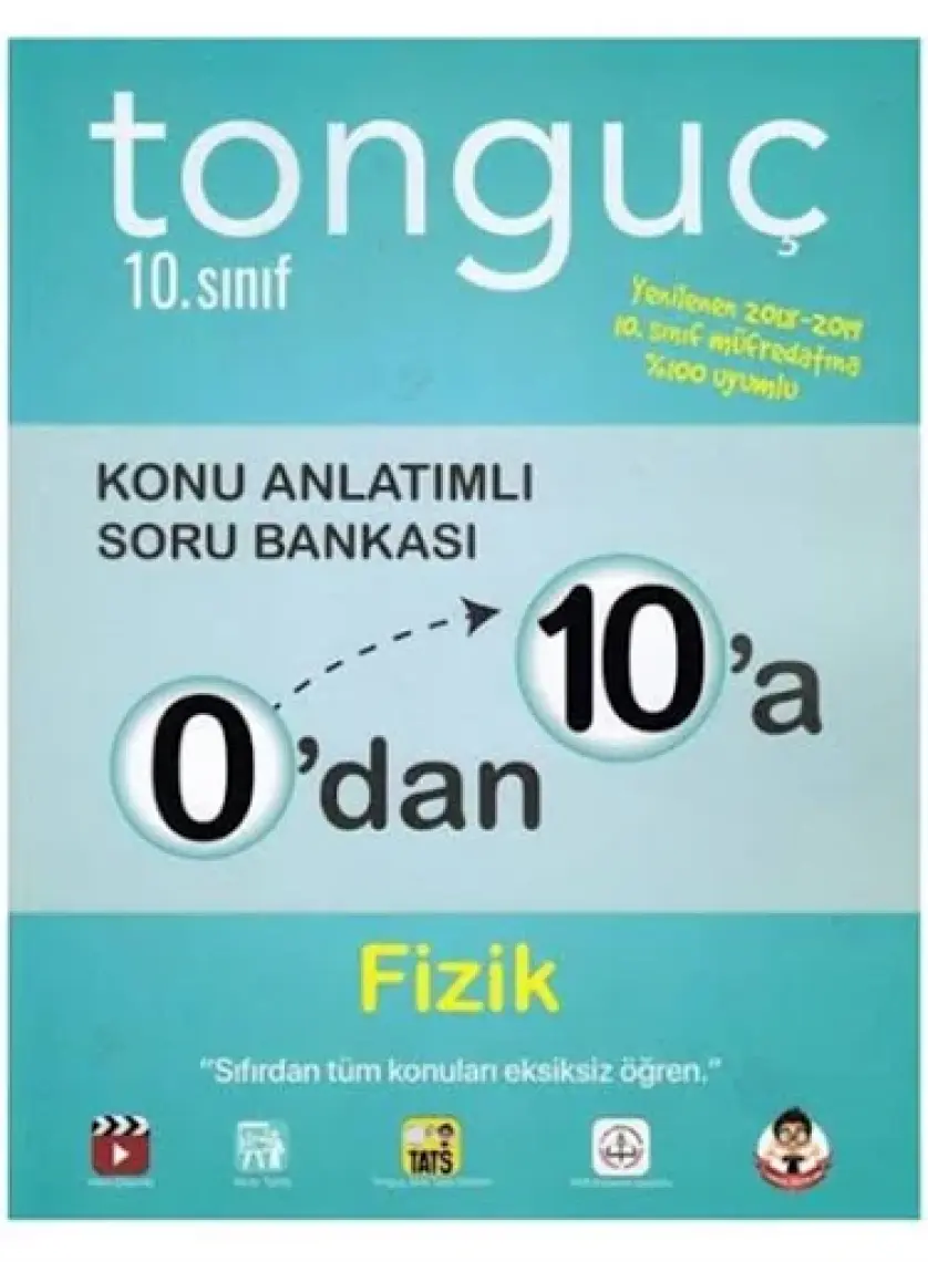 Tonguç Akademi 0'dan 10'a Fizik Konu Anlatımlı Soru Bankası