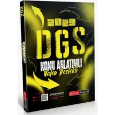 Pegem Akademi Yayıncılık Pegem Akademi DGS 2023 Konu Anlatımlı (Video Destekli)