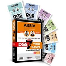 Son 7 Yıl Dgs Arşiv Serisi Tıpkı Basım Fasikül Fasikül Çıkmış Sorular