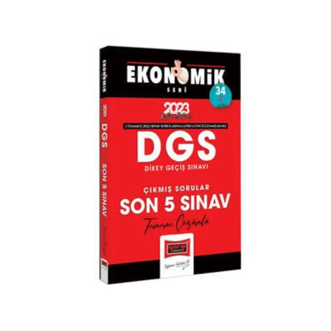 Yargı Yayınevi 2023 DGS Ekonomik Seri Tamamı Çözümlü Son 5 Yıl Çıkmış Sınav Soruları