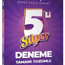 Yediiklim Yayınları 2025 Dgs Tamamı Çözümlü Süper 5 Li Deneme