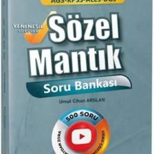 Uzman Kariyer Yayınları 2024 DGS ALES KPSS Sözel Mantık Soru Bankası