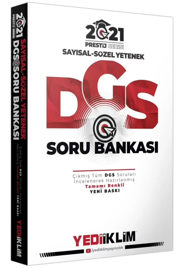 Yediiklim Yayınları 2021 Prestij Serisi ALES Sayısal Sözel Yetenek Soru Bankası(Tamamı Renkli)