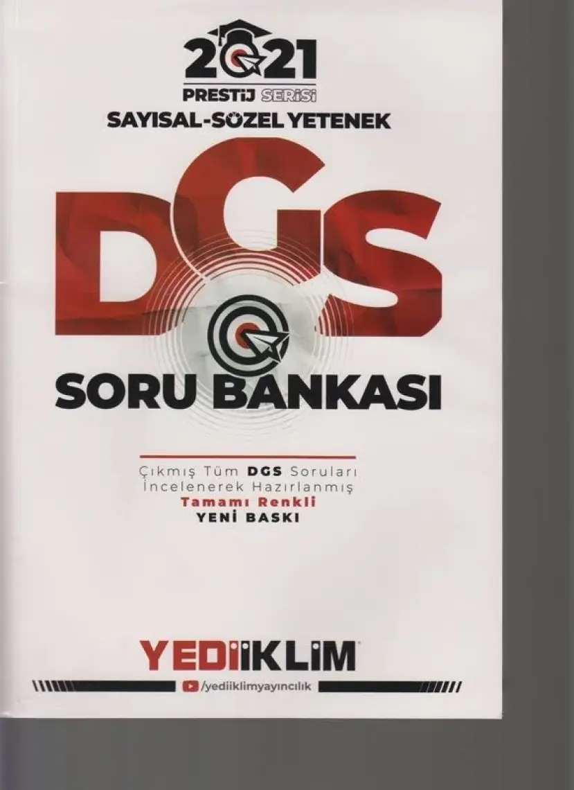 Yediiklim Yayınları 2021 Prestij Serisi ALES Sayısal Sözel Yetenek Soru Bankası(Tamamı Renkli)