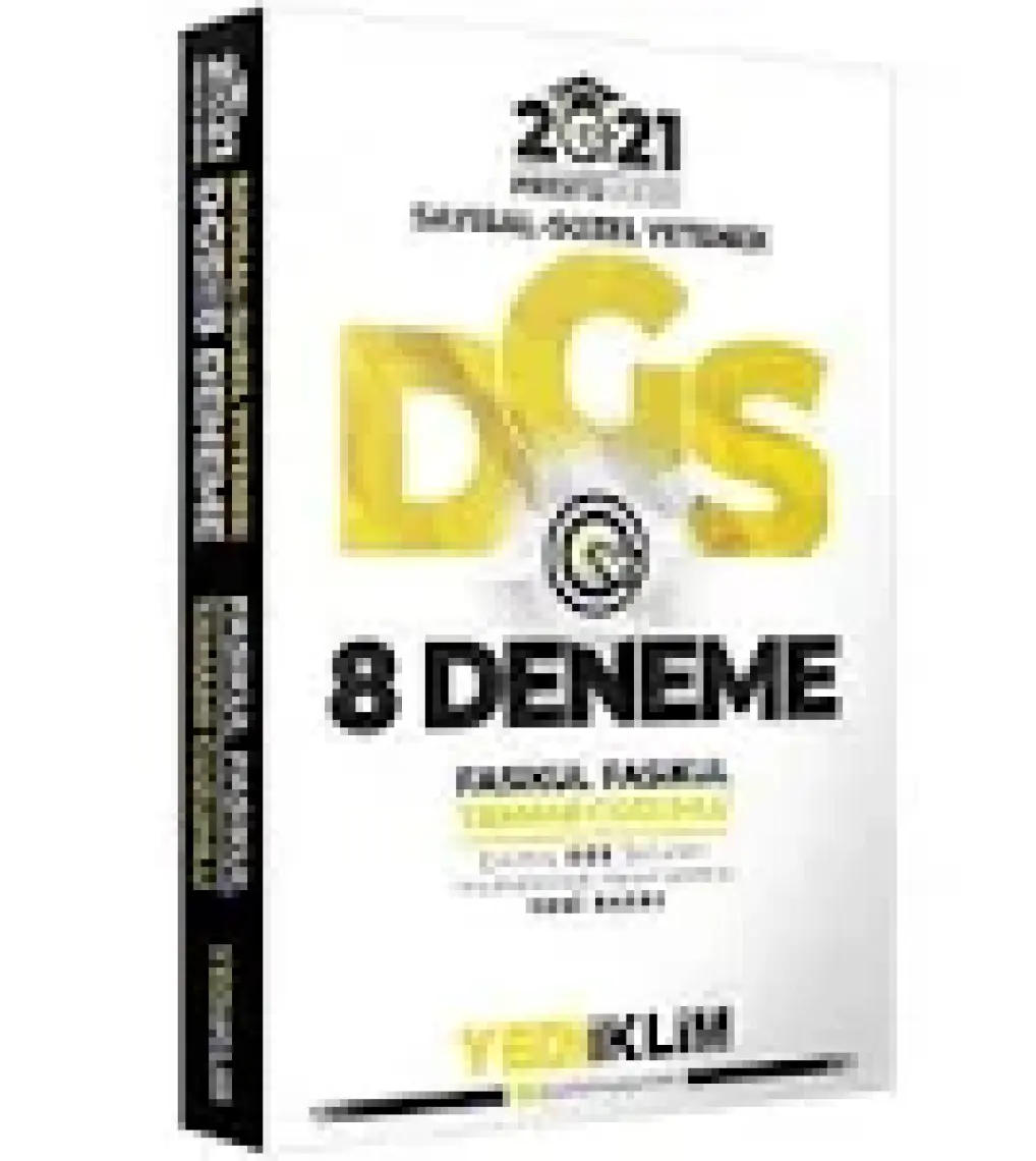 Yediiklim Yayınları 2025 DGS Sayısal Sözel Yetenek Fasikül Fasikül Tamamı Çözümlü 7 Deneme