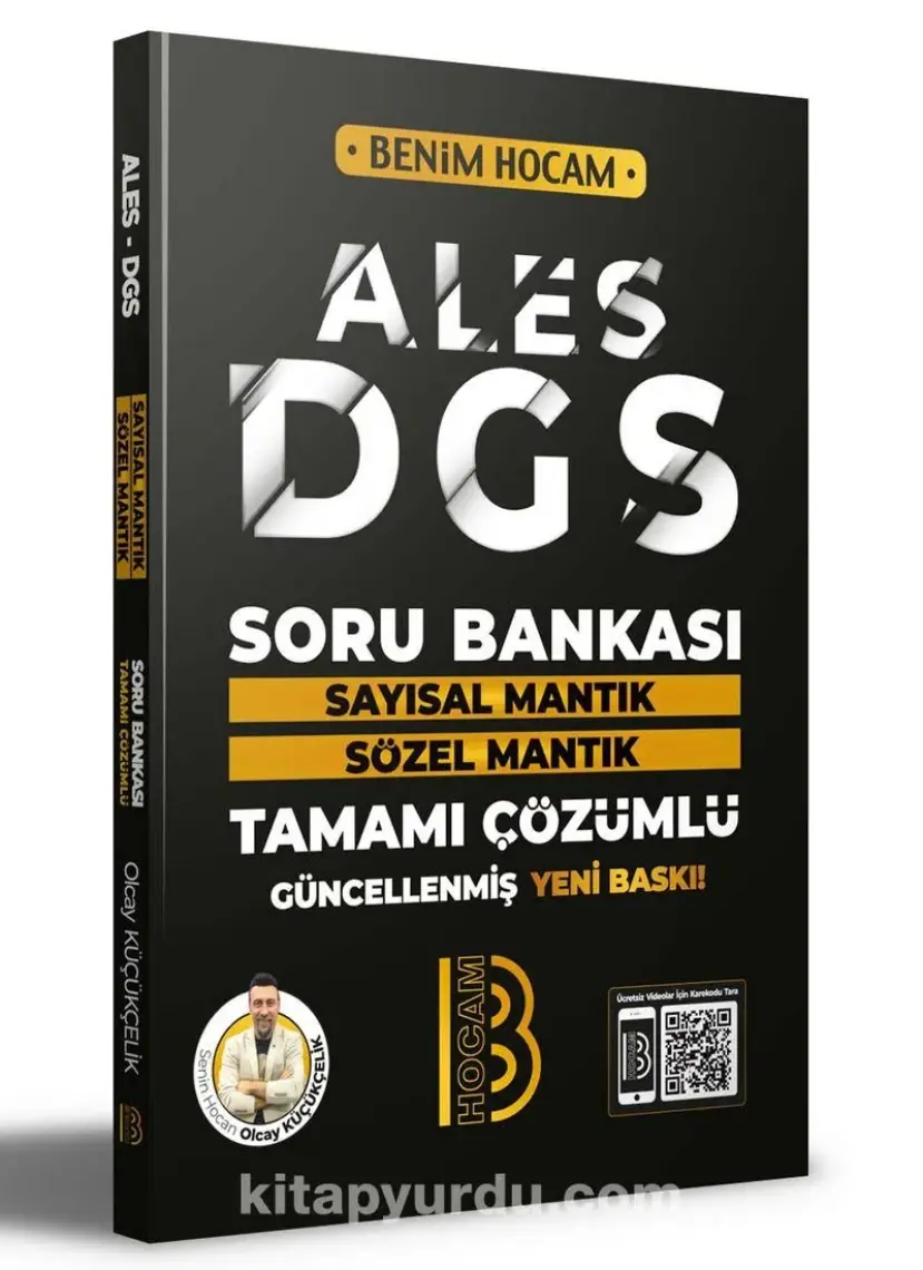 Benim Hocam Yayınları 2022 ALES DGS Tamamı Çözümlü Soru Bankası Sayısal Mantık Sözel Mantık