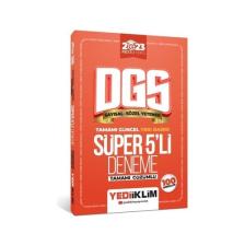 Yediiklim Yayınları 2023 Prestij Serisi ALES Tamamı Çözümlü Süper 5 Deneme 100 Soruluk