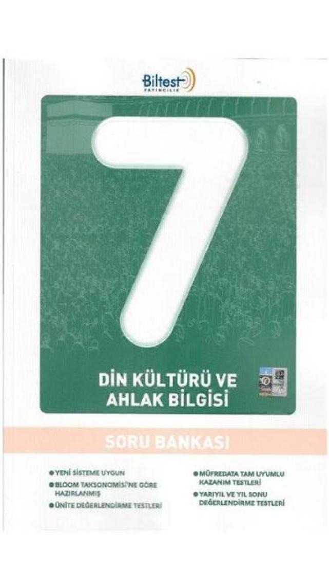 Bilfen Yayınları 7. Sınıf Din Kültürü ve Ahlak Bilgisi Pro&Test Soru Bankası