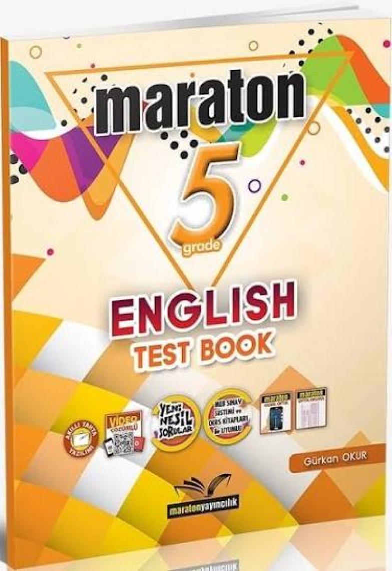 Maraton Yayıncılık 5. Sınıf İngilizce English Test Book