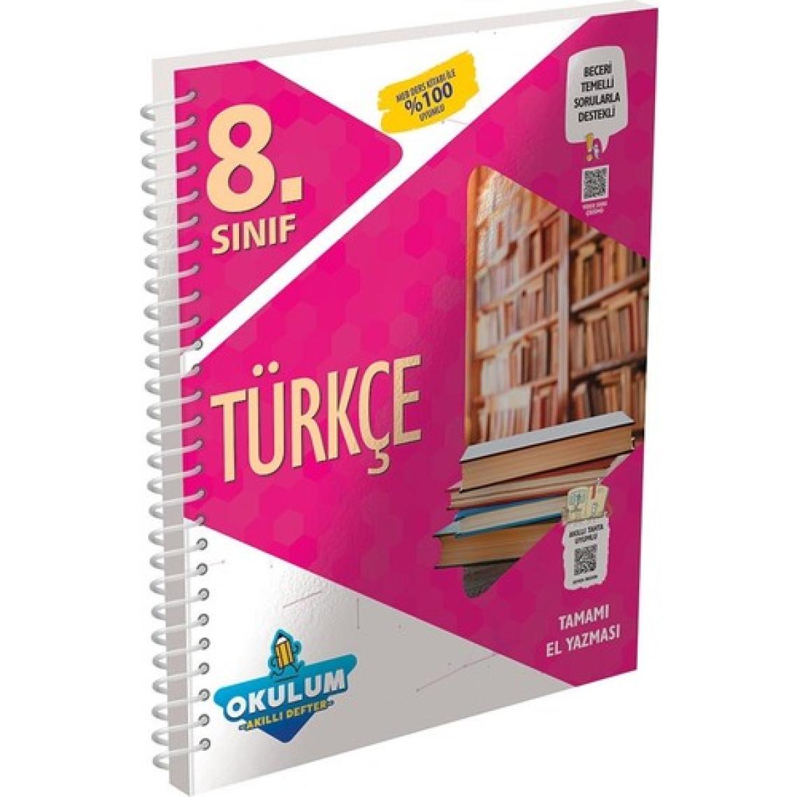 Murat Yayınları LGS 8.Sınıf Türkçe Okulum Akıllı Defter