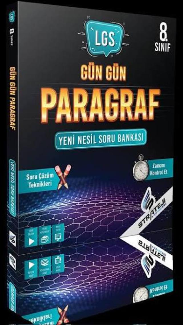 Strateji Yayınları Lgs 8.sınıf Gün Gün Parağraf Soru Bankası