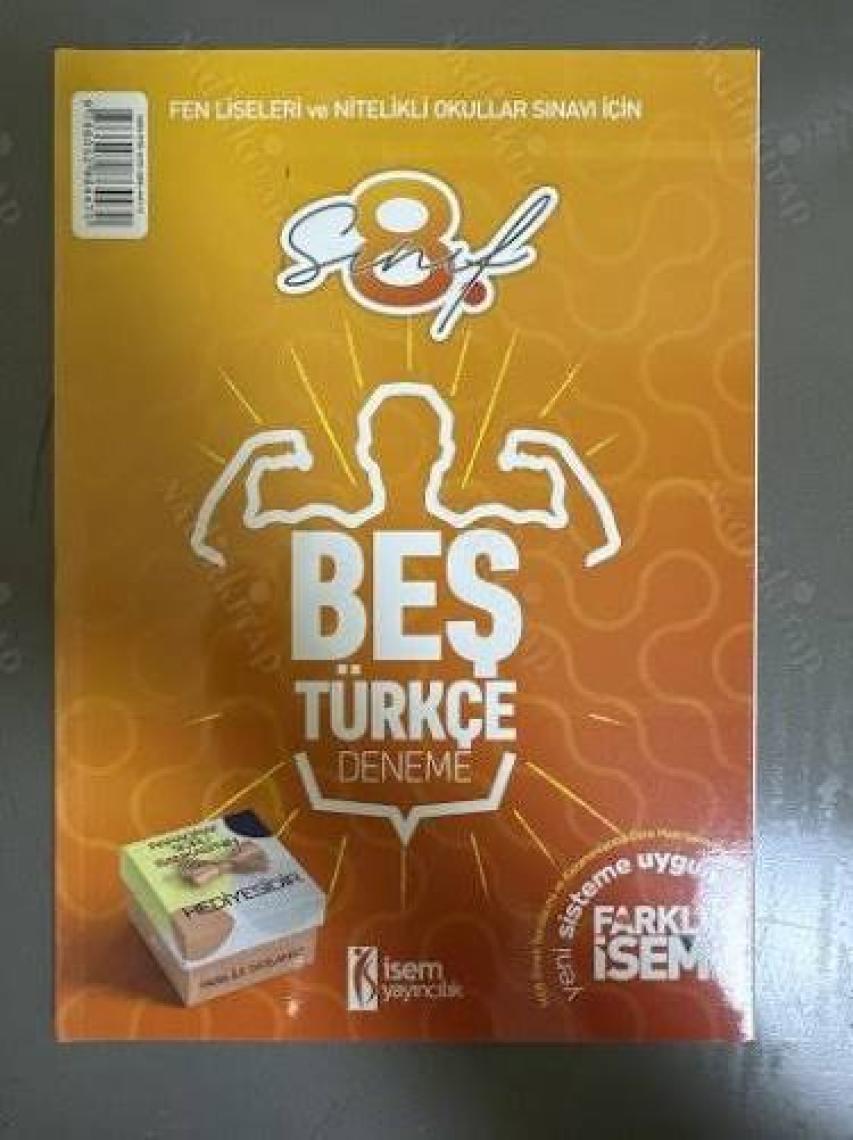 İSEM Yayıncılık 8. Sınıf Farklı Paragraf Soru + 5 Deneme