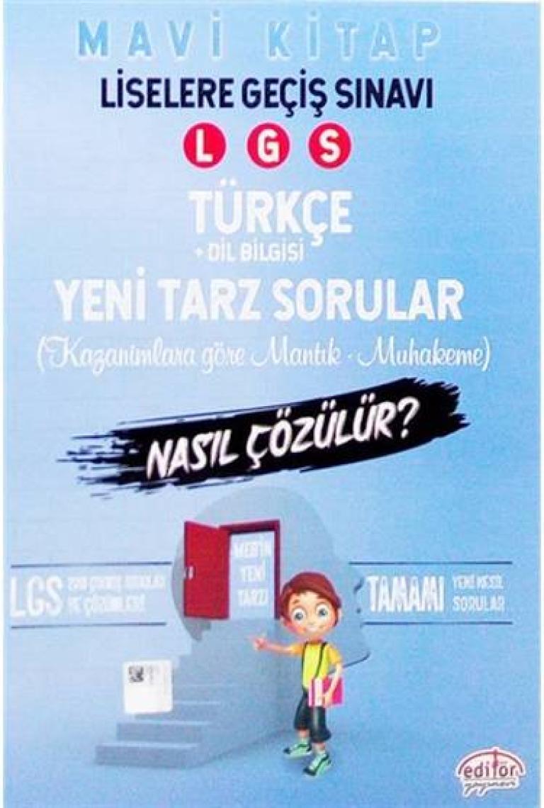 Editör Yayınları 8. Sınıf LGS Mantık Muhakeme Türkçe Soruları Nasıl Çözülür