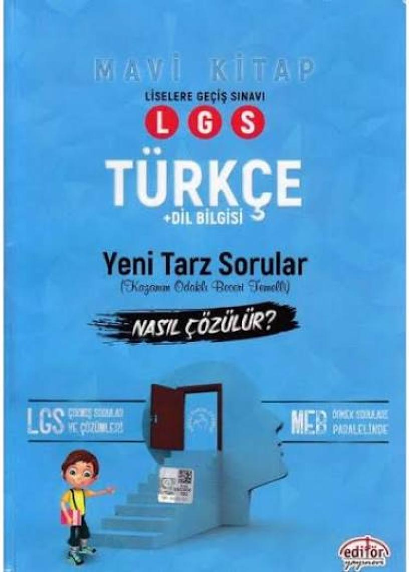 Editör Yayınları 8. Sınıf LGS Mantık Muhakeme Türkçe Soruları Nasıl Çözülür