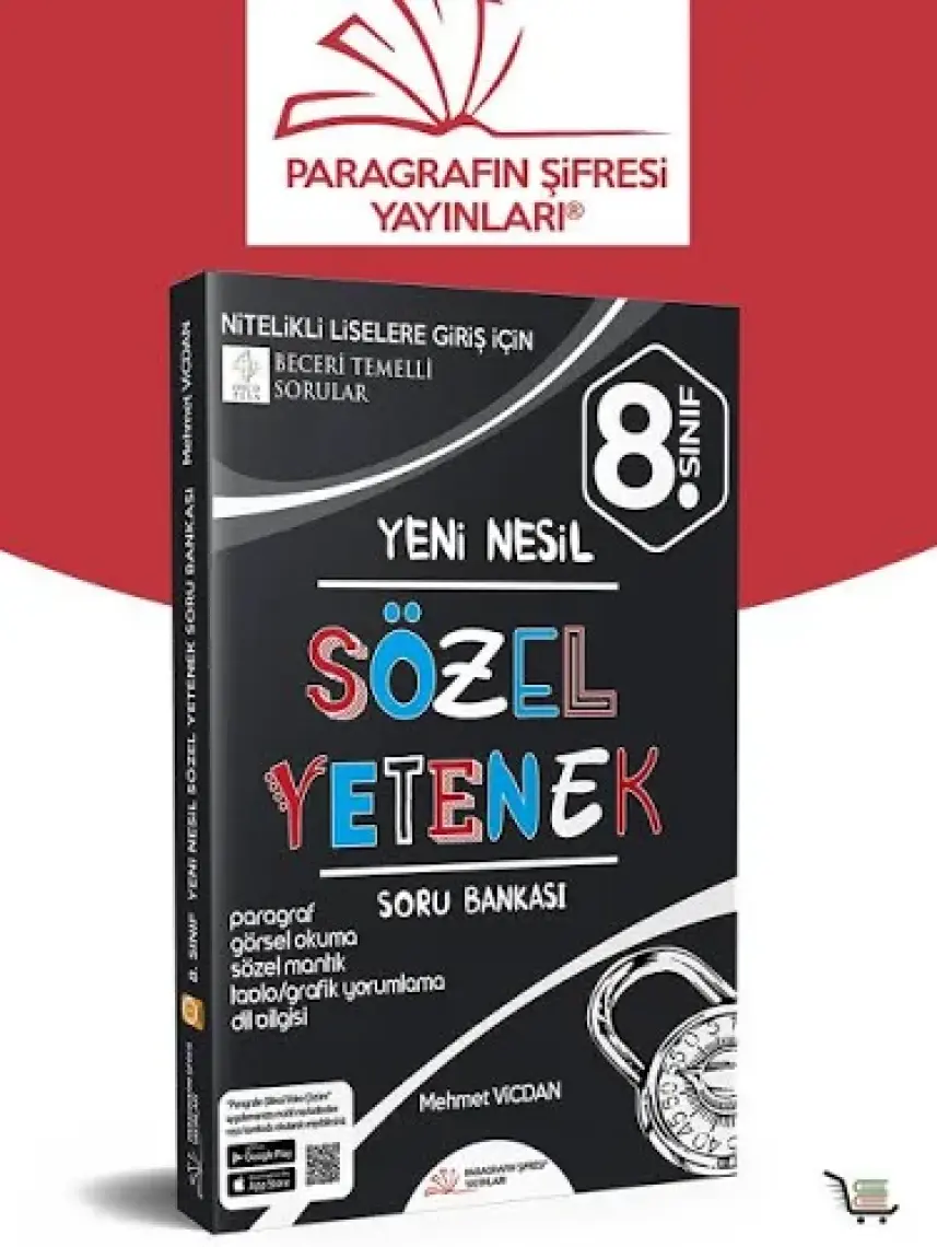 Paragrafın Şifresi Yayınları 8.Sınıf Sözel Yetenek Soru Bankası