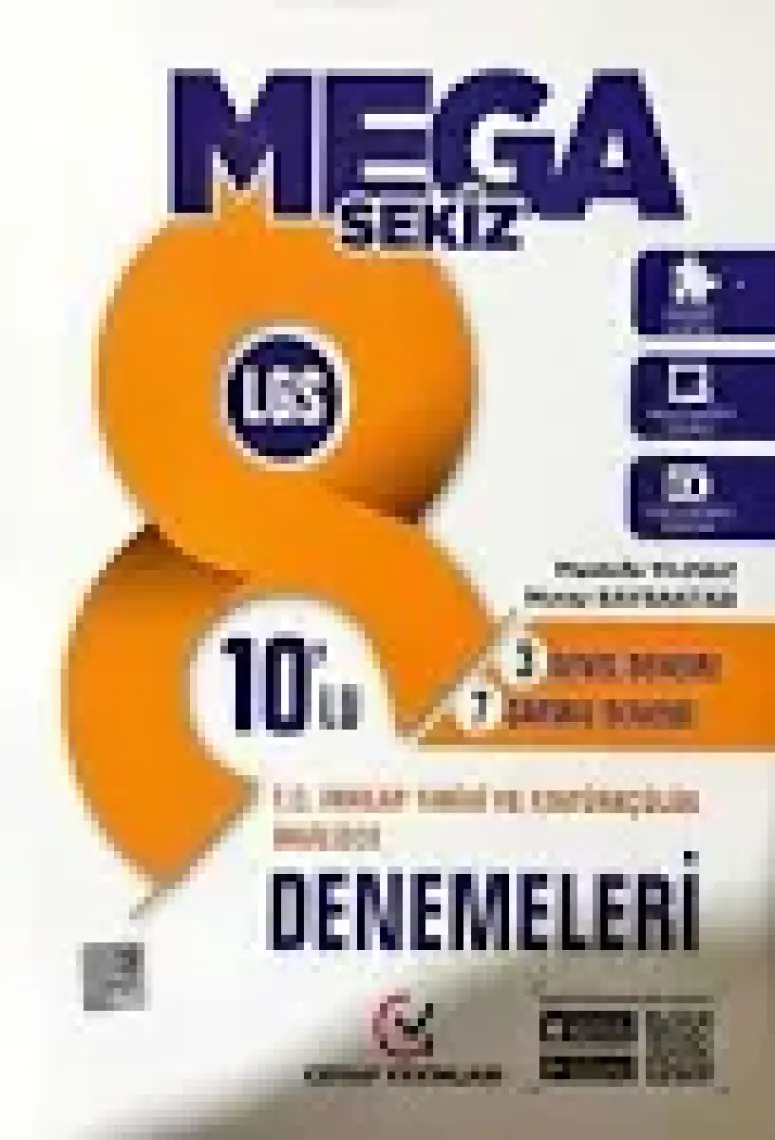Cevap Yayınları 8 LGS 10'lu İnkılap Tarihi - İngilizce Deneme Sınavı