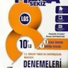 Cevap Yayınları 8 LGS 10'lu İnkılap Tarihi - İngilizce Deneme Sınavı