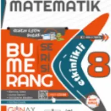 Günay Yayınları Gün&Ay Yayınları 8. Sınıf Bumerang Etkinlikli Kitap Matematik