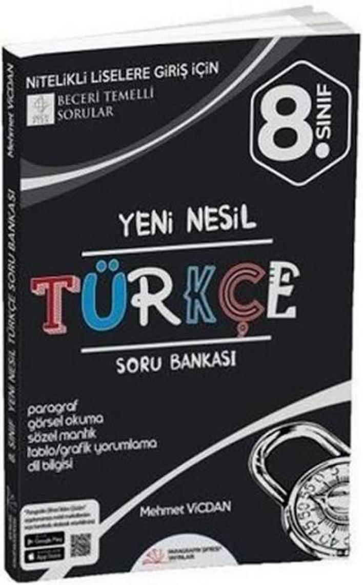 Paragrafın Şifresi Yayınları 8.Sınıf LGS Türkçe Nesil Soru Bankası 2020