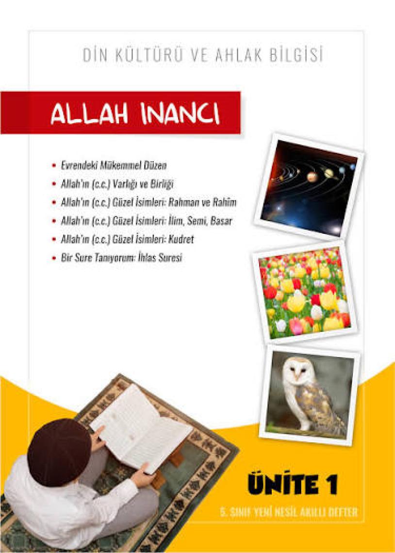 Ddy Yayınları Ddy 5.sınıf Din Kültürü ve Ahlak Bilgisi Efsane Akıllı Defter