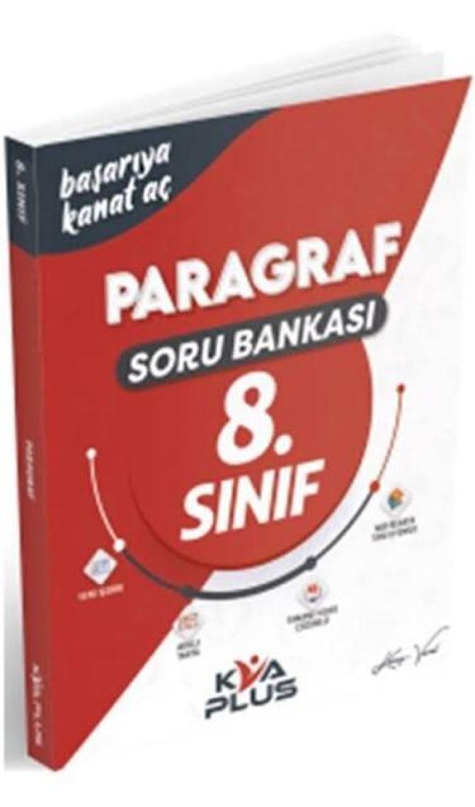 Koray Varol Akademi  Plus 8.Sınıf LGS Paragraf Soru Bankası