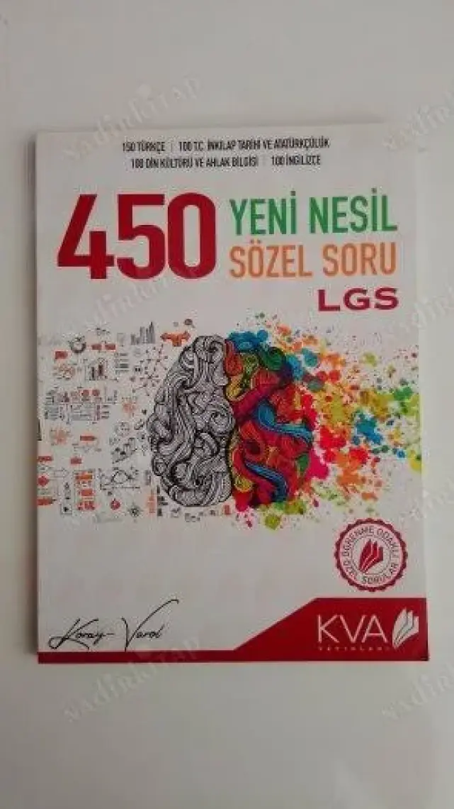Koray Varol Akademi 8.Sınıf LGS 450 Yeni Nesil Sözel Soru Bankası