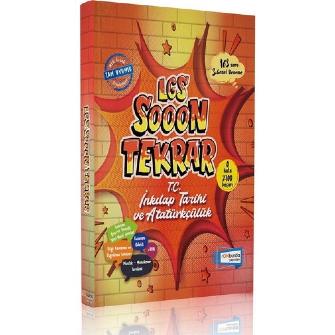 On Burda Yayınları 8.sınıf LGS Sooon Tekrar T.c. Inkılâp Tarihi ve Atatürkçülük