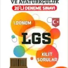 Öğretmen Evde Yayınları 8. Sınıf Inkılap Tarihi LGS 1. Dönem 20’li Deneme Sınavı