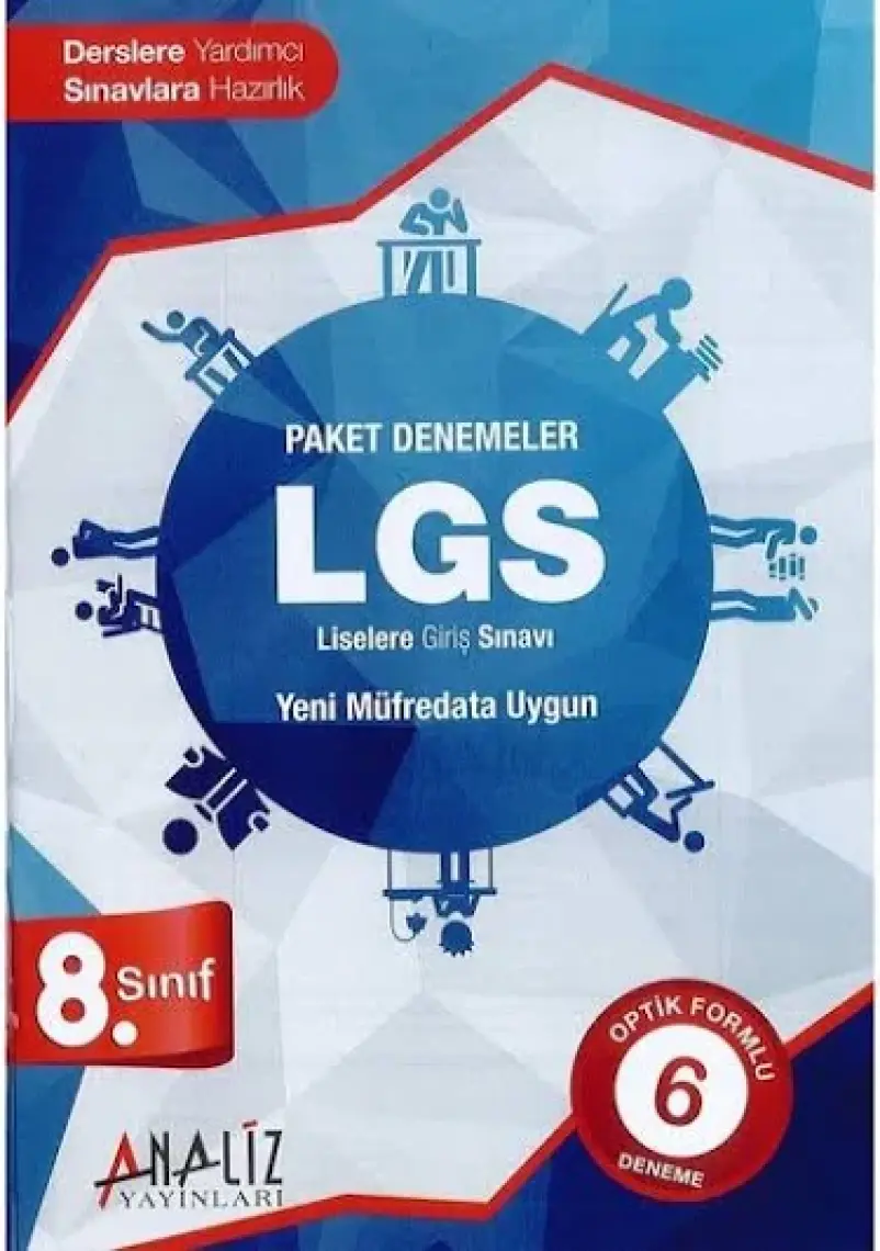 Analiz Yayınları 8.Sınıf / LGS  6'lı Deneme Seti