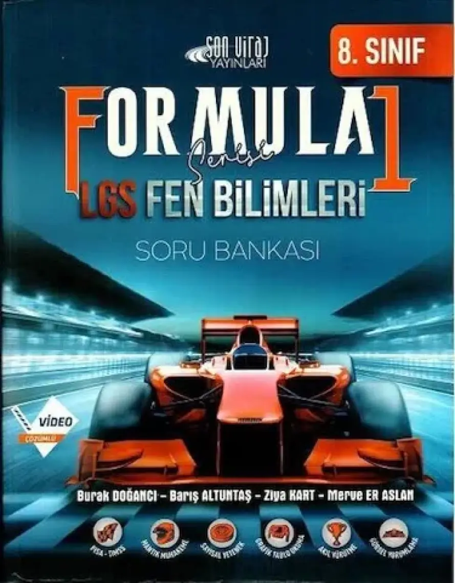 Son Viraj Yayınları 8. Sınıf LGS Fen Bilimleri Formula 1 Soru Bankası - Barış Altuntaş
