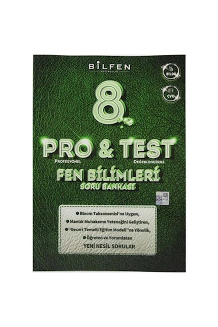 Bilfen 8. Sınıf Pro&test Fen Bilimleri Soru Bankası