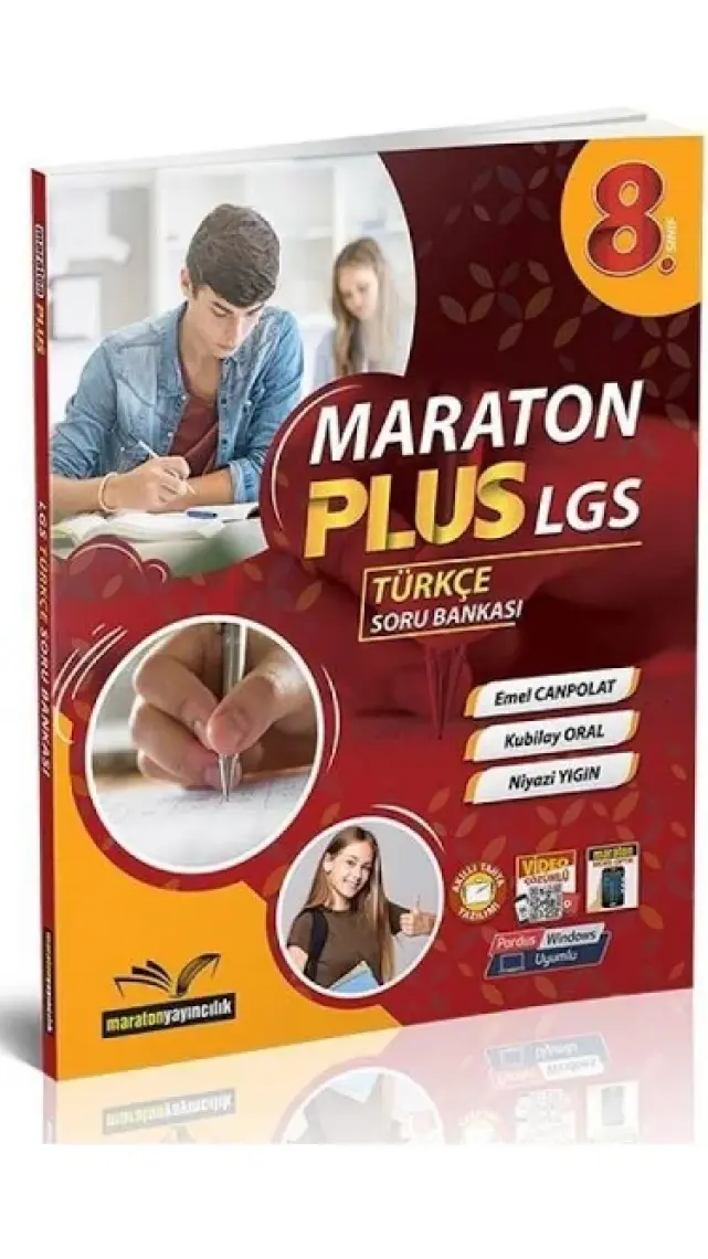 Maraton Yayıncılık 8. Sınıf Türkçe Plus LGS Soru Bankası
