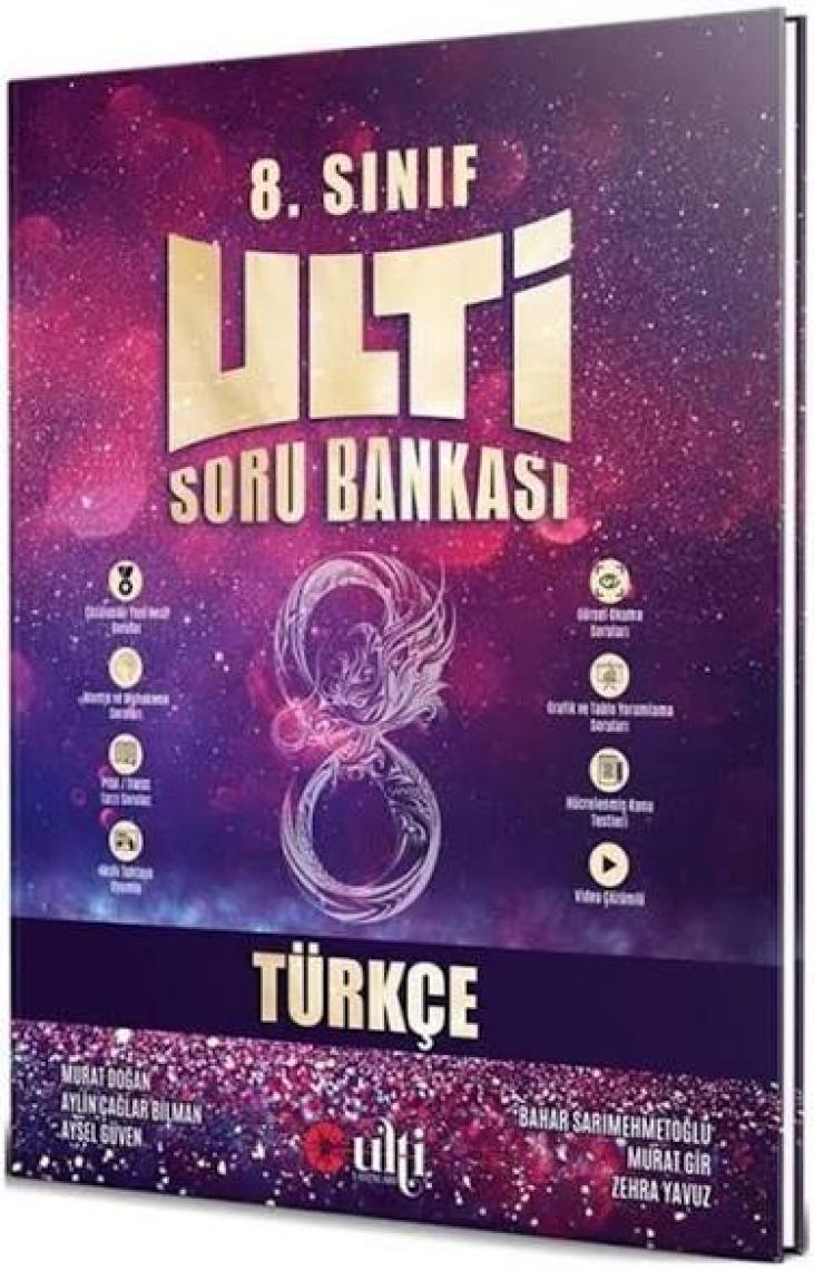 Bes yayınları 8. Sınıf LGS Türkçe Ulti Serisi Soru Bankası