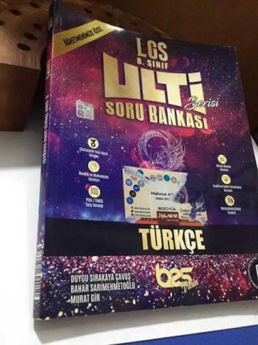 Bes yayınları 8. Sınıf LGS Türkçe Ulti Serisi Soru Bankası