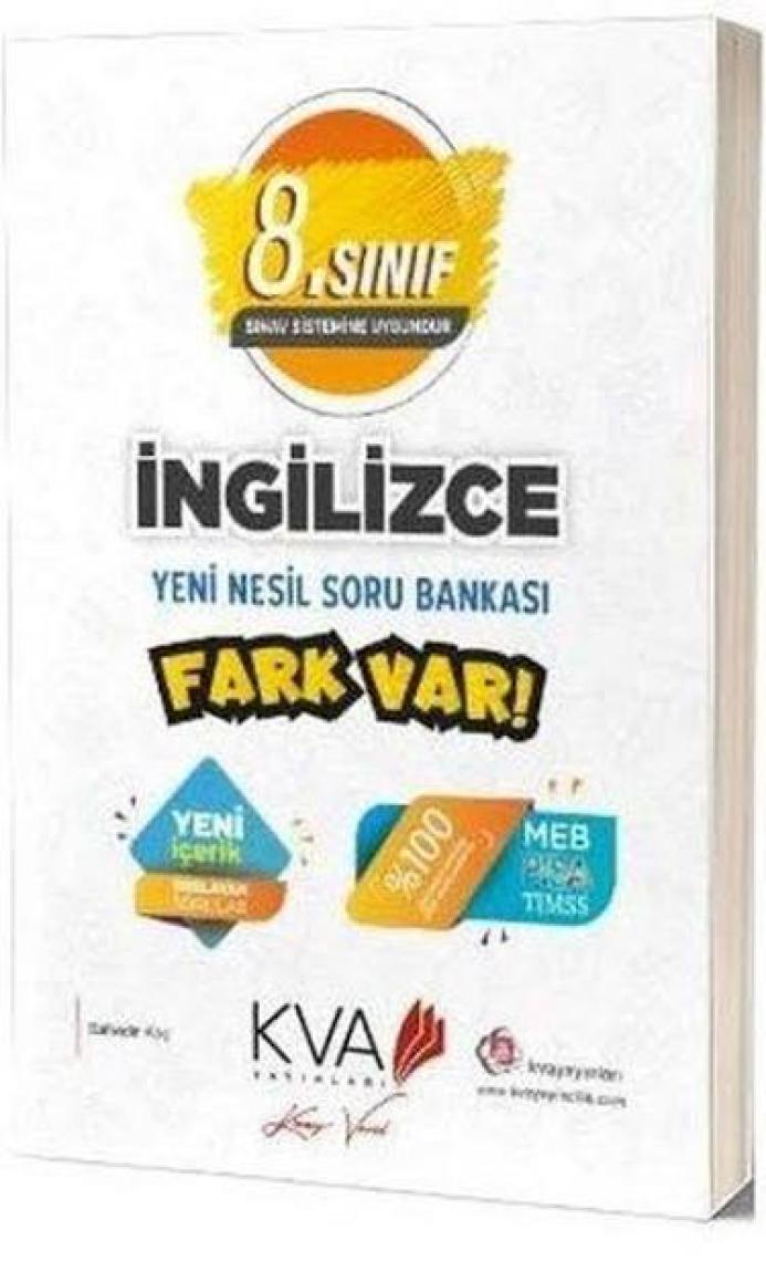 Koray Varol Akademi Yayınları 8.Sınıf Fark Var Ingilizce Soru Bankası