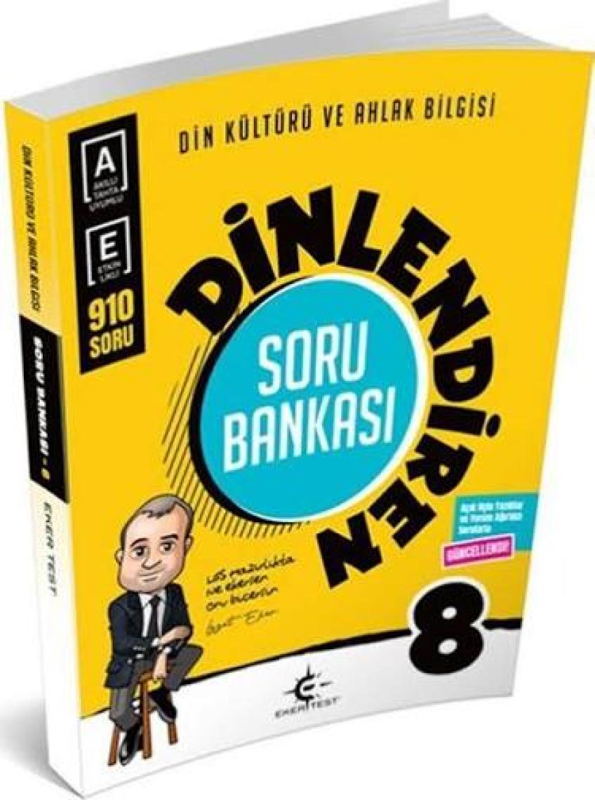 Eker Test Yayınları 8. Sınıf Dinlendiren Soru Bankası 2024-2025