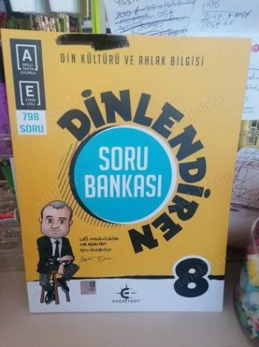 Eker Test Yayınları 8. Sınıf Dinlendiren Soru Bankası 2024-2025