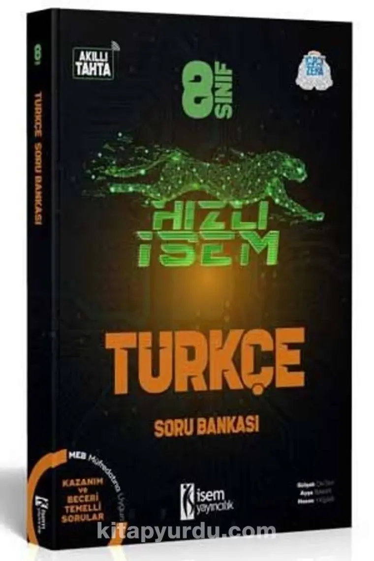 İSEM Yayıncılık 8. Sınıf Hızlı Türkçe Soru Bankası