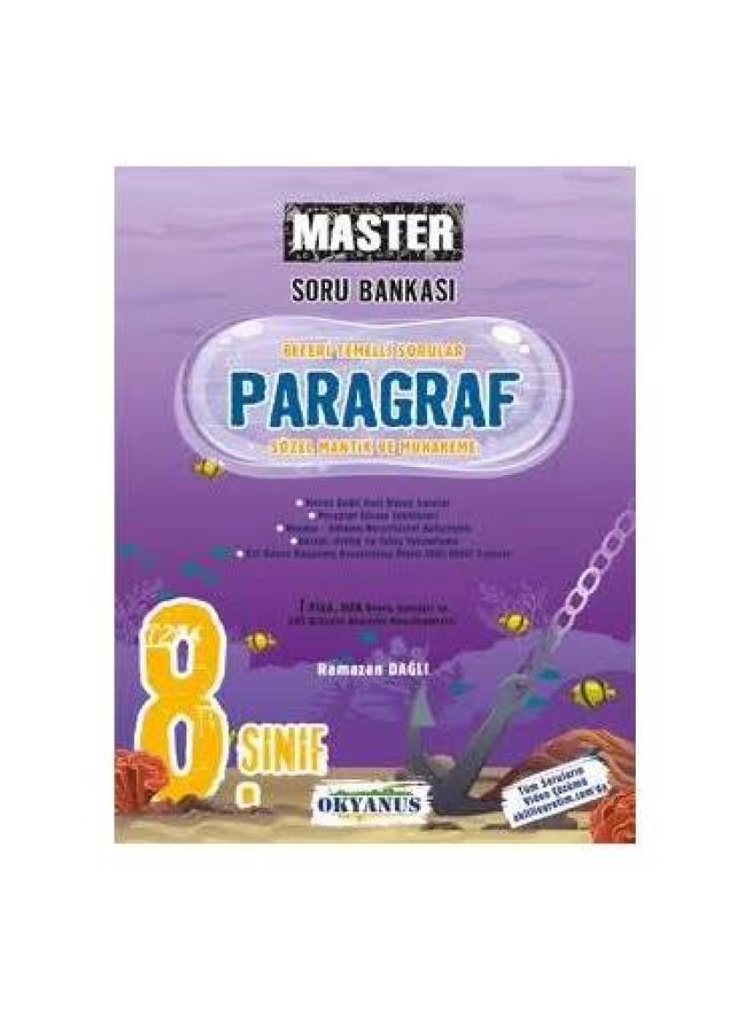 Okyanus Yayınları 8. Sınıf Master Paragraf Soru Bankası