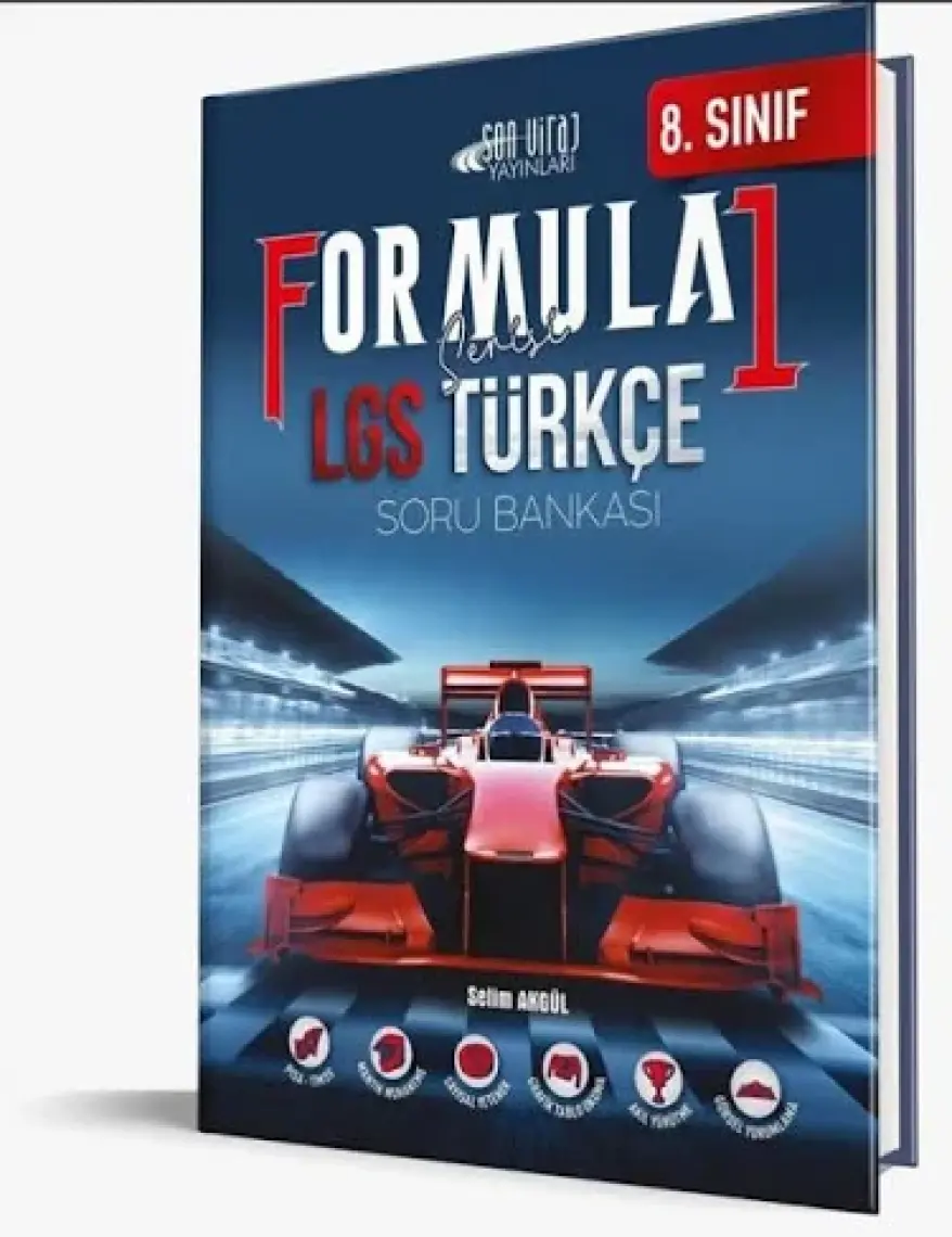 Son Viraj Yayınları 8. Sınıf LGS Türkçe Formula 1 Soru Bankası - Emine Kartal