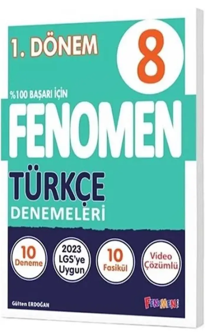 Fenomen Okul 8. Sınıf Lgs 1. Dönem Türkçe 10 Deneme