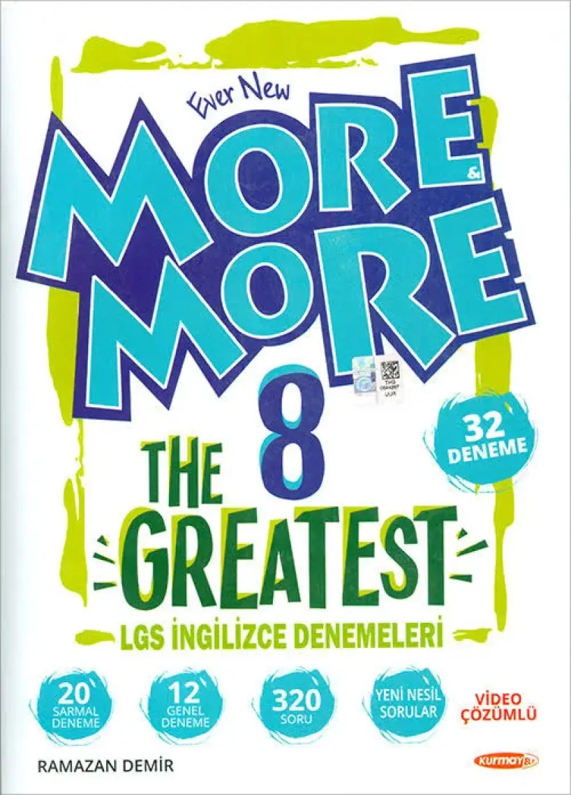 Kurmay Yayınları 8.Sınıf The Greatest 1. Dönem LGS Denemeleri - 24 Deneme
