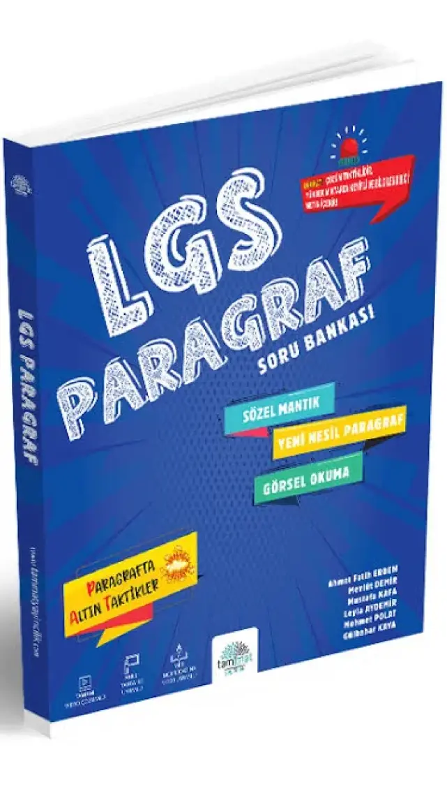 Tammat Yayıncılık Lgs Paragraf Soru Bankası