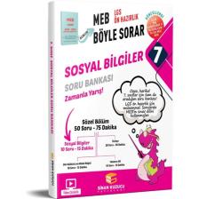 Sinan Kuzucu Yayınları 7. Sınıf Meb Böyle Sorar Sosyal Bilgiler Soru Bankası Video Çözümlü