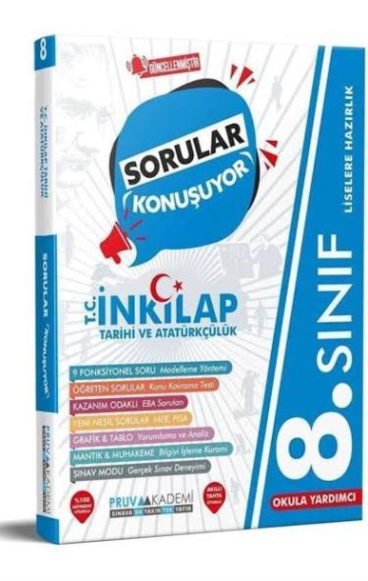 Pruva Akademi 8. Sınıf Inkılap Soru Bankası