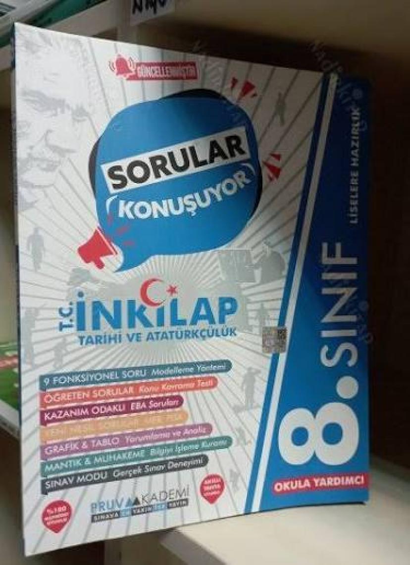Pruva Akademi 8. Sınıf Inkılap Soru Bankası