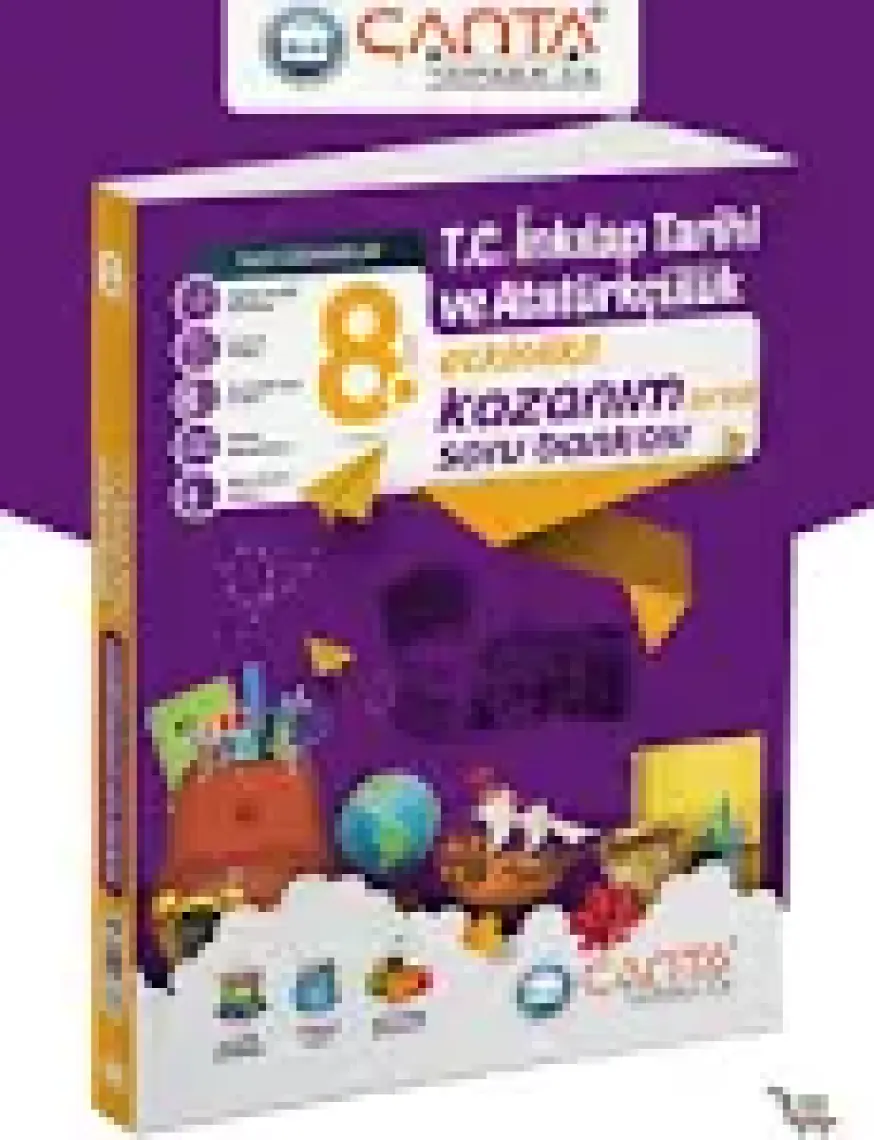 Çanta Yayınları 8. Sınıf Kazanım Tc. Inkılap Tarihi ve Atatürkçülük Soru Bankası