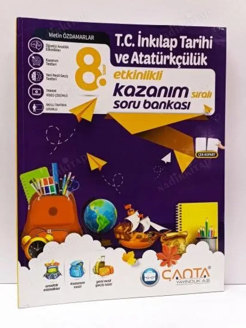 Çanta Yayınları 8. Sınıf Kazanım Tc. Inkılap Tarihi ve Atatürkçülük Soru Bankası