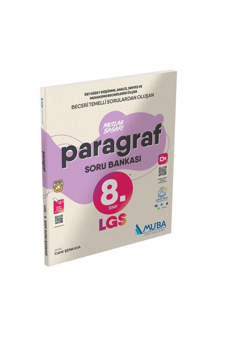 8. Sınıf Paragraf Lgs Mutlak Başarı Soru Bankası