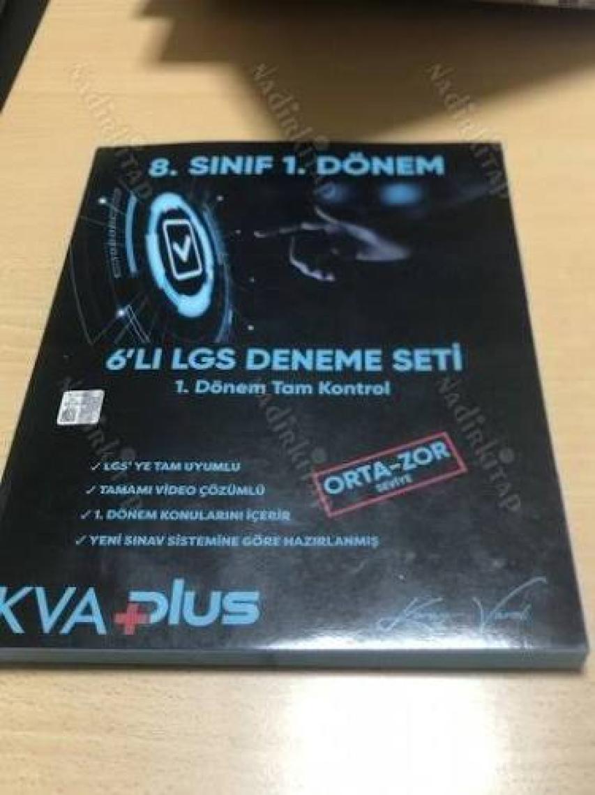 Koray Varol Akademi 8.Sınıf 1. Dönem 6' Lı LGS Deneme Seti (1. Dönem Tam Kontrol)
